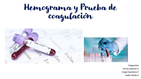 SOLUTION Hemograma Y Prueba De Coagulaci N 3 Studypool