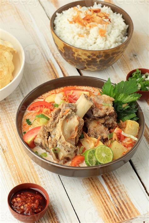 Soto Tangkar, Betawi Cuisine Specialty Soto Made from Lamb or Beef Ribs ...