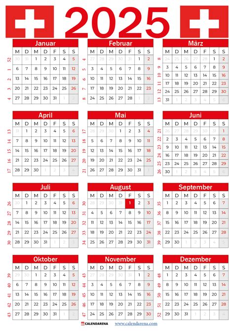 Kalender 2025 zum ausdrucken schweiz - hamouda chokri - Medium