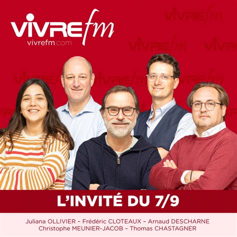 Vivre Fm L Invit E Du Marion Jover Et Bertrand Vidailhet