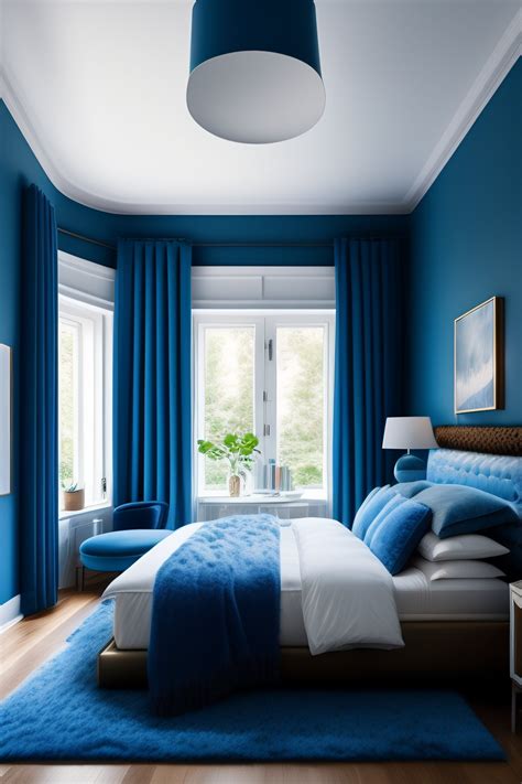 Lexica Cozy Blue Bedroom