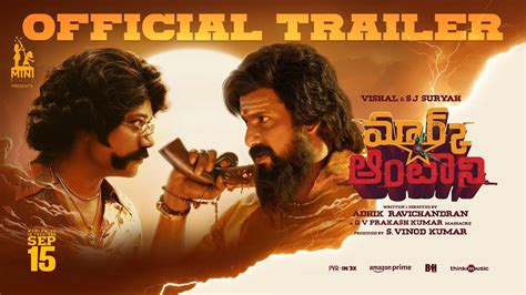 Mark Antony Telugu Official Trailer Vishal SJ Suryah GV Prakash