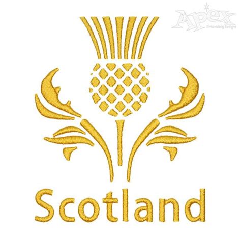 Scottish Embroidery Designs Custom Embroidery