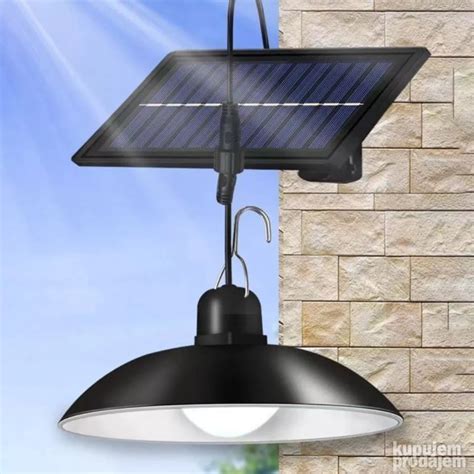 Solarna Led Lampa Sa Odvojenim Solarnim Panelom Kupujemprodajem