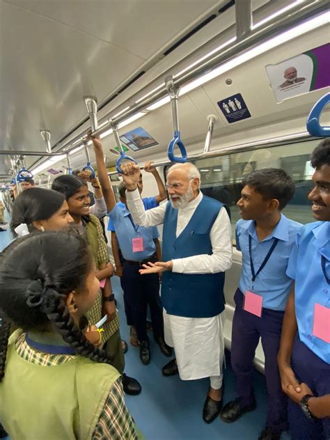 Prime Minister Narendra Modi Inaugurates The Most Awaited Namma Metros