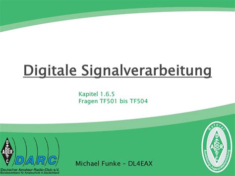 Digitale Signalverarbeitung Ppt Herunterladen