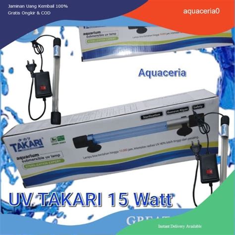 Jual Lampu Uv Watt Takari Uv W Sterilizer Filter Ultraviolet Lamp