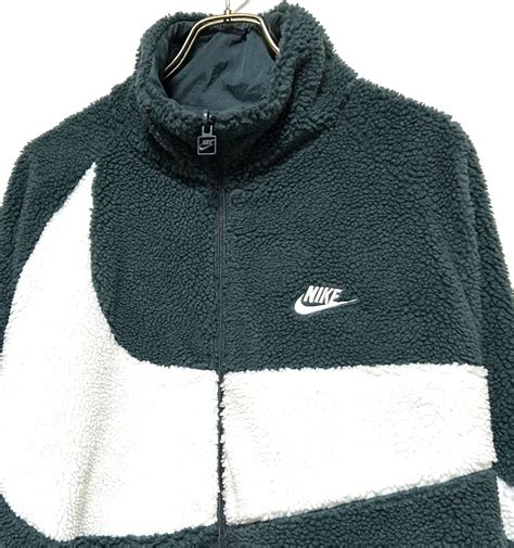 Yahooオークション Nike Nsw Reversible Big Swoosh Full Zip Boa J