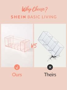 Shein Basic Living Exclusivo Organizador De Maquiagem Multifuncional