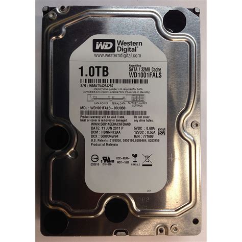 Wd Fals U B Western Digital Tb Rpm Sata Hdd Disk