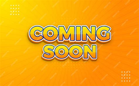 Premium Vector Coming Soon Banner With Editable 3d Text Effect