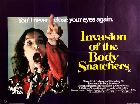 Invasion Of The Body Snatchers 1978 Poster