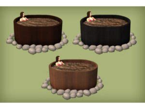 Relish A Relaxing Dip Incredible Hot Tub CC For The Sims 4