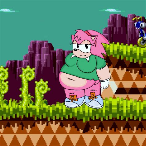 Fat Classic Amy 3/6 by sonic1234555 on DeviantArt