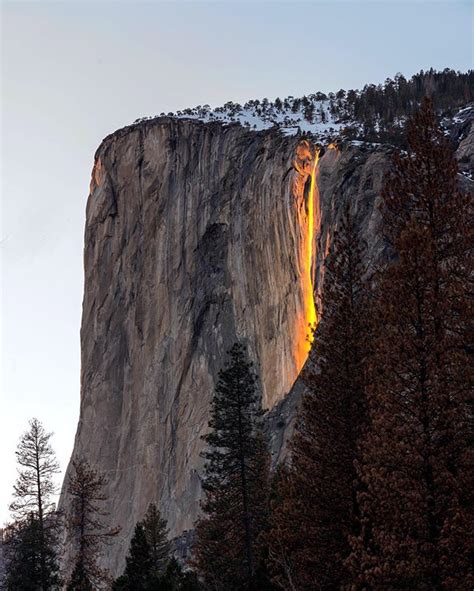 The Firefalls at Yosemite National Park. photo by Brian Chan [2050 x ...