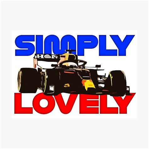 SIMPLY LOVELY Max Verstappen Red Bull F1 World Champion Photographic