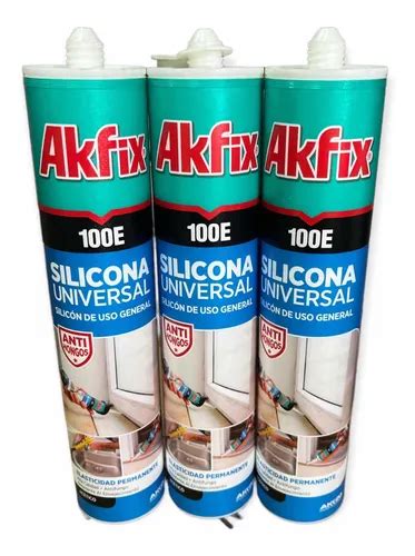 Pack Silicona Acetica Ba O Cocina Blanca Universal Ml Mojostore