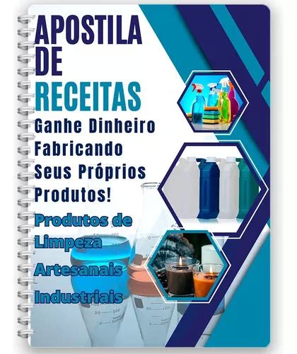 Curso Fabricação De Produtos De Limpeza Apostila Impressa