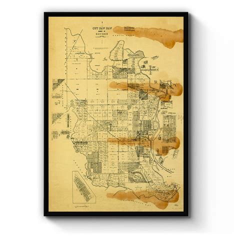 Williamstown Victoria Australia Vintage Map 58 1952 Vintage Maps