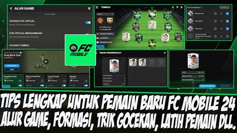 Tips Lengkap Untuk Pemain Baru Fc Mobile Tips Latih Pemain Trik