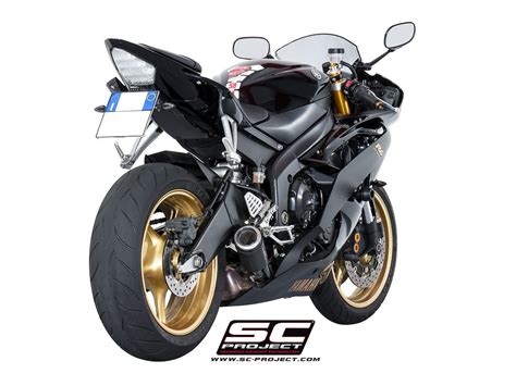 Escape No Homologado SC Project CR T En Carbono Para YAMAHA YZF R6 06 16