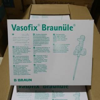 Jual Vasofix 22 G BBraun Vasofix B Braun 22G IV Canula Shopee