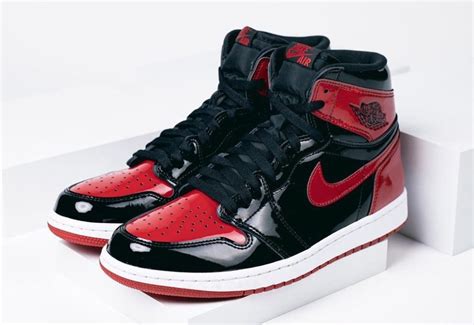 Air Jordan 1 Bred Patent Leather 555088 063 Release Date Sbd