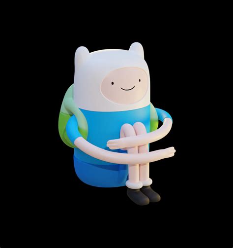 Archivo Stl Finn The Human Adventure Time・objeto Imprimible En 3d Para