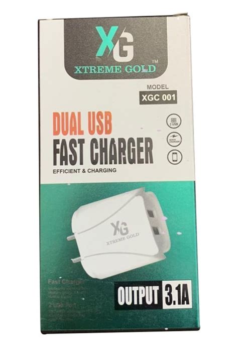 Ampere 3 1A Xtreme Gold XGC 001 Dual USB Fast Charger At Rs 110 In New