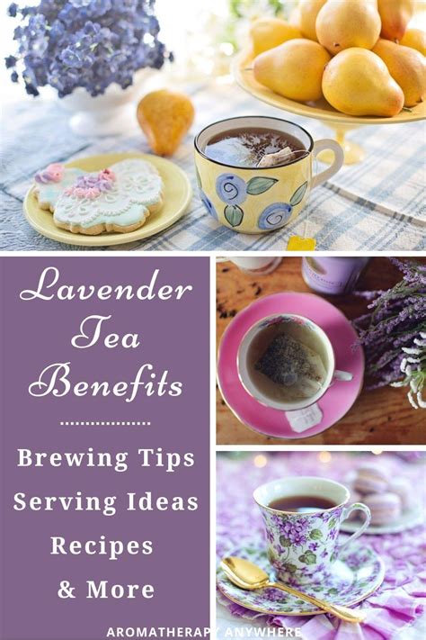 Lavender Tea Benefits+ How To Make & Recipes - Aromatherapy Anywhere