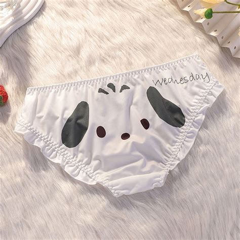 Sanrio Hello Kitty Melody Cinnamoroll Pochacco Two Set Of Couples Underwear Panties Cute Cartoon