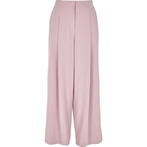 River Island Light Pink Wide Leg Trousers River Island Pink Wide Leg Trousers New Outfits