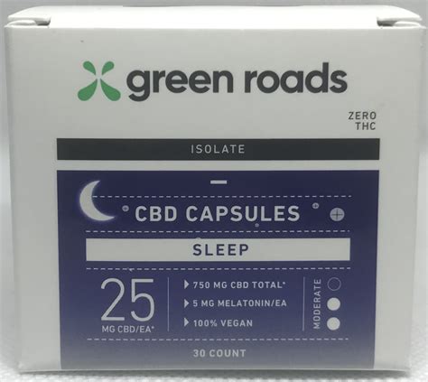 CBD Sleep Capsules 25mg - HALT-Healthier Alternatives