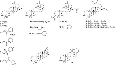 Figure 1 From New Investigations With Lupane Type A Ring Azepane