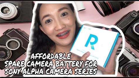 Unboxing Sony Alpha Series Spare Battery Rav Power Np Fw