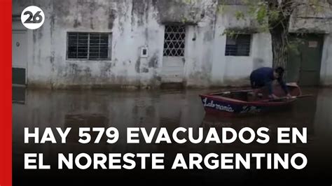 Inundaciones en Concordia más de 500 evacuados por la crecida del río