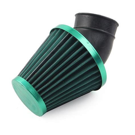 1 Pcs Motorcycle 42mm Air Intake Filter Cleaner Rubber Bend Inlet Steel