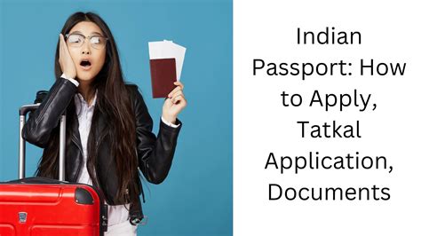 Indian Passport How To Apply Tatkal Application Documents Overinsider