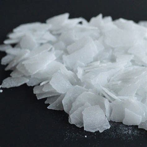 Industrial Grade Caustic Soda Flakes Kg Bags Packaging In Sewage