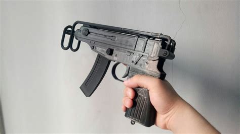 Archivo 3d Pistola Skorpion Vz61 Rubber Band Full Auto And Semi Auto