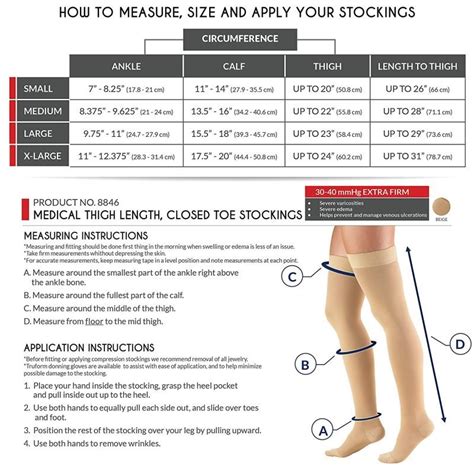 Buy Truform Compression Stockings Thigh High Mmhg Closed Toe