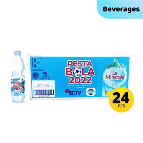 Jual Le Minerale 600ml 1 Dus Isi 24 Botol Shopee Indonesia