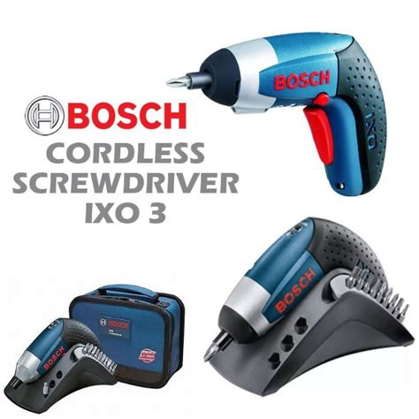 Bosch Ixo Iii V Professional Lithium Ion Mini Cordless Electric