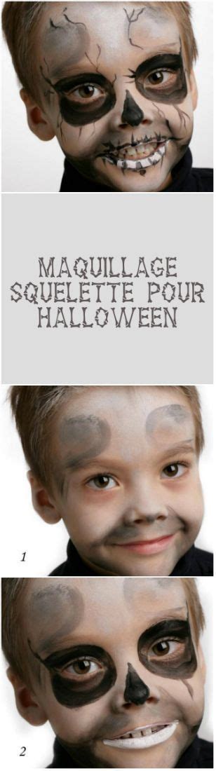 Maquillage Squelette Pour Halloween Maquillage Squelette Maquillage