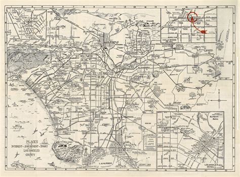 EAST SAN GABRIEL VALLEY / PUENTE AREA VINTAGE MAPS