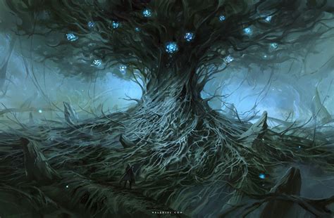 Ancient Tree Nele Diel On Artstation At