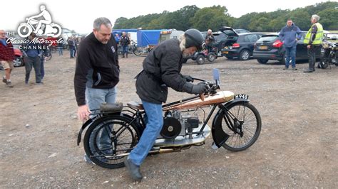 Pioneer Run Pre Run Paddock Walk Veteran Motorcycles Pt