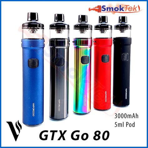 Vaporesso Gtx Go 80 Pod Kit 5ml 3000mah