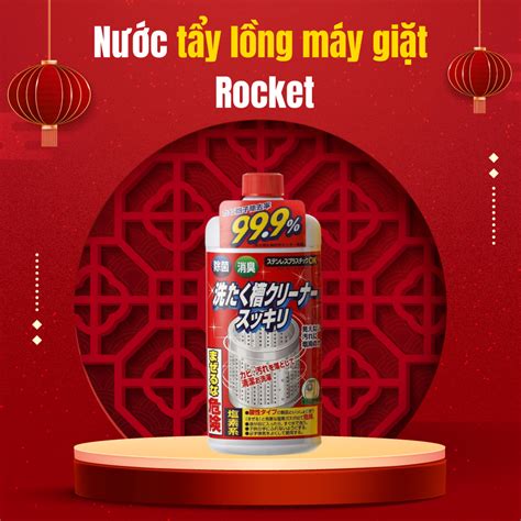 Nước tẩy rửa lồng máy giặt Nhật Bản 550g Shopee Việt Nam