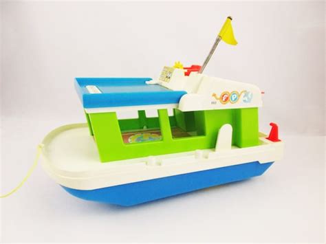 Vintage Fisher Price Boat Toys Toys And Games Pe